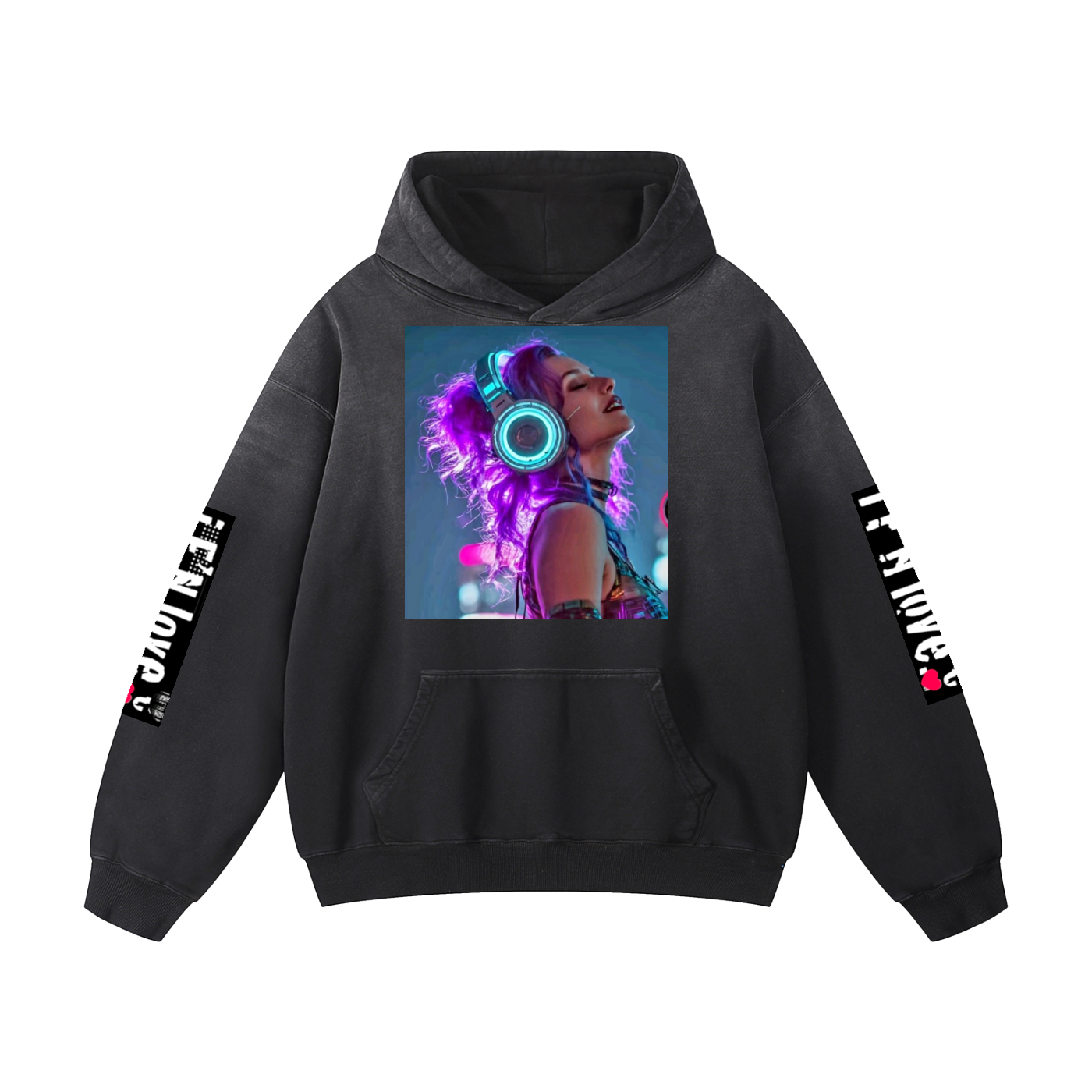 Heavyweight Sunfade Oversized Hoodie
