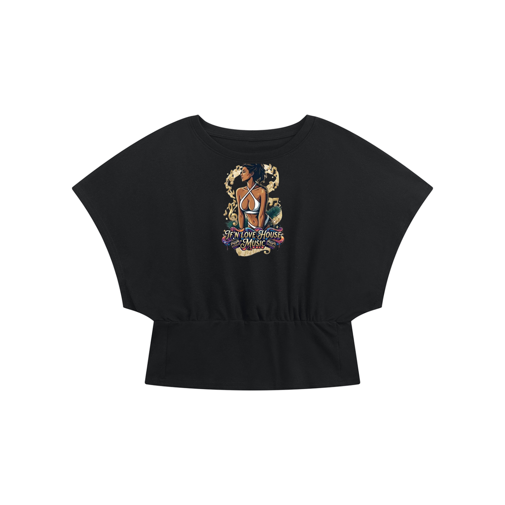 Women’s Crop Dolman T-Shirt