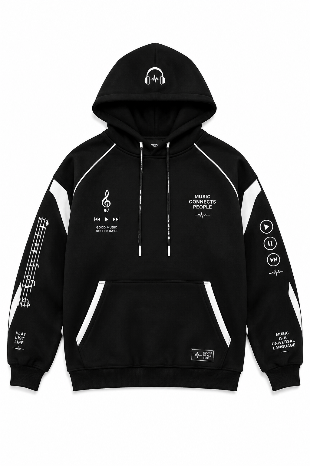 Hoody Music Notes