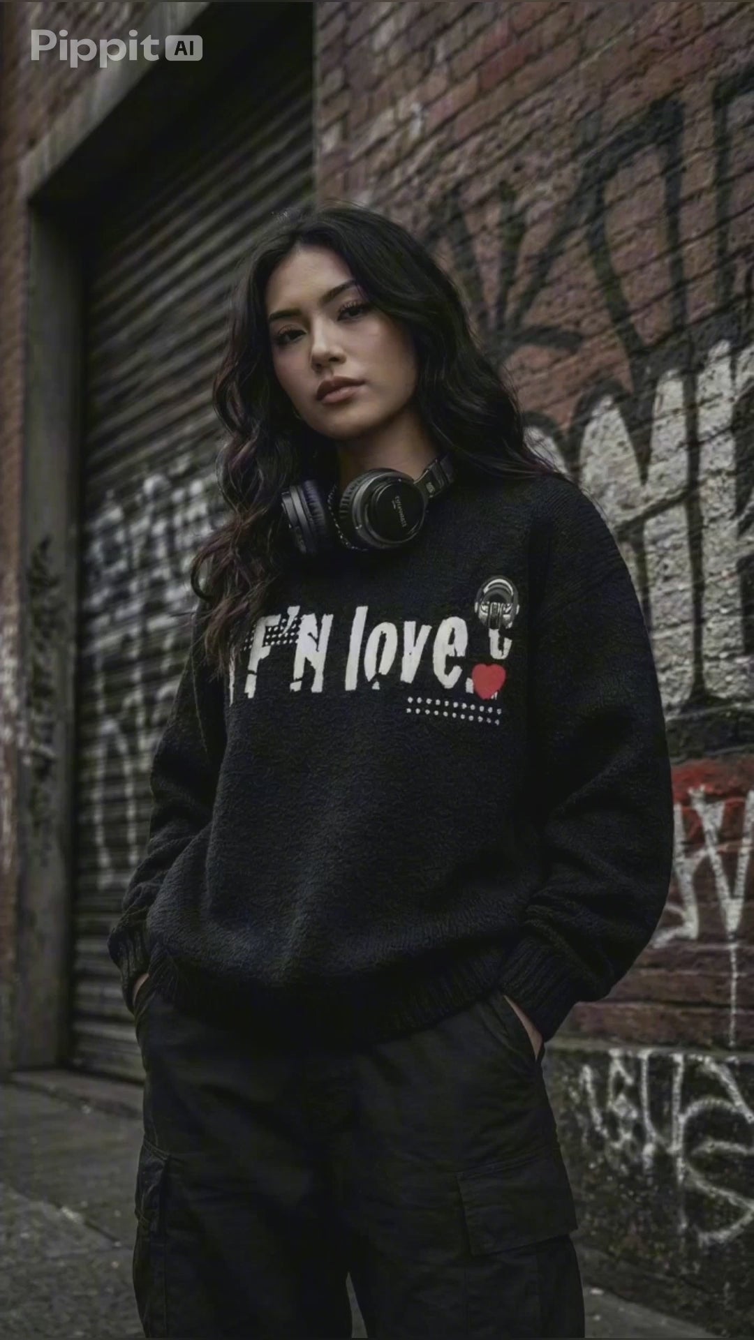 IF-NLOVE Glow-in-the-Dark Sweater