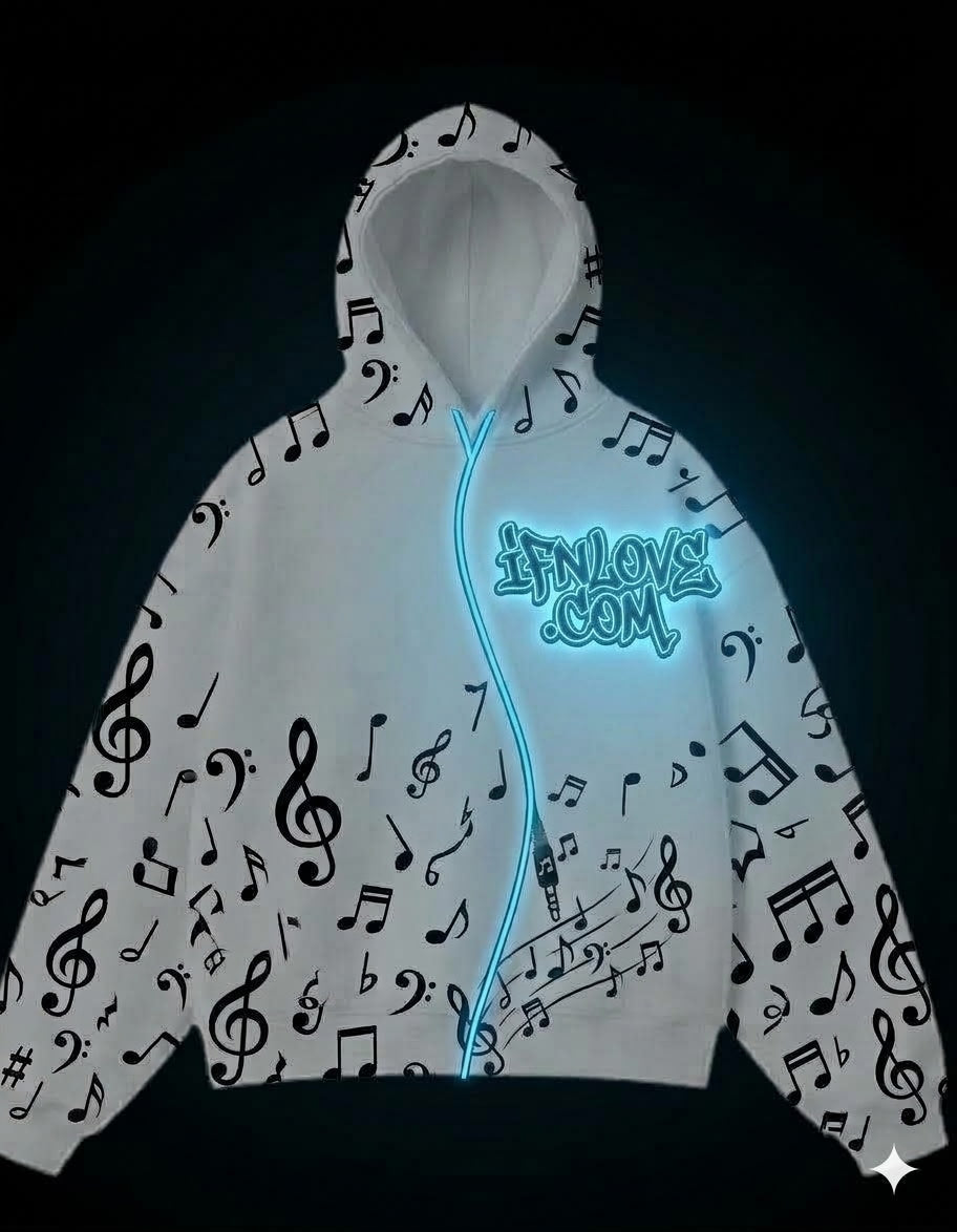 Hoody Music Notes