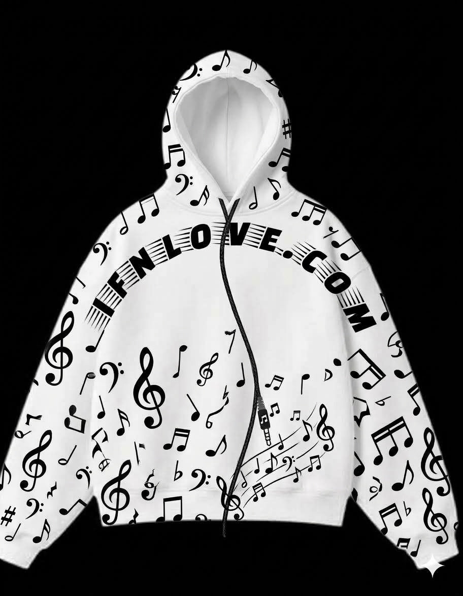 Hoody Music Notes
