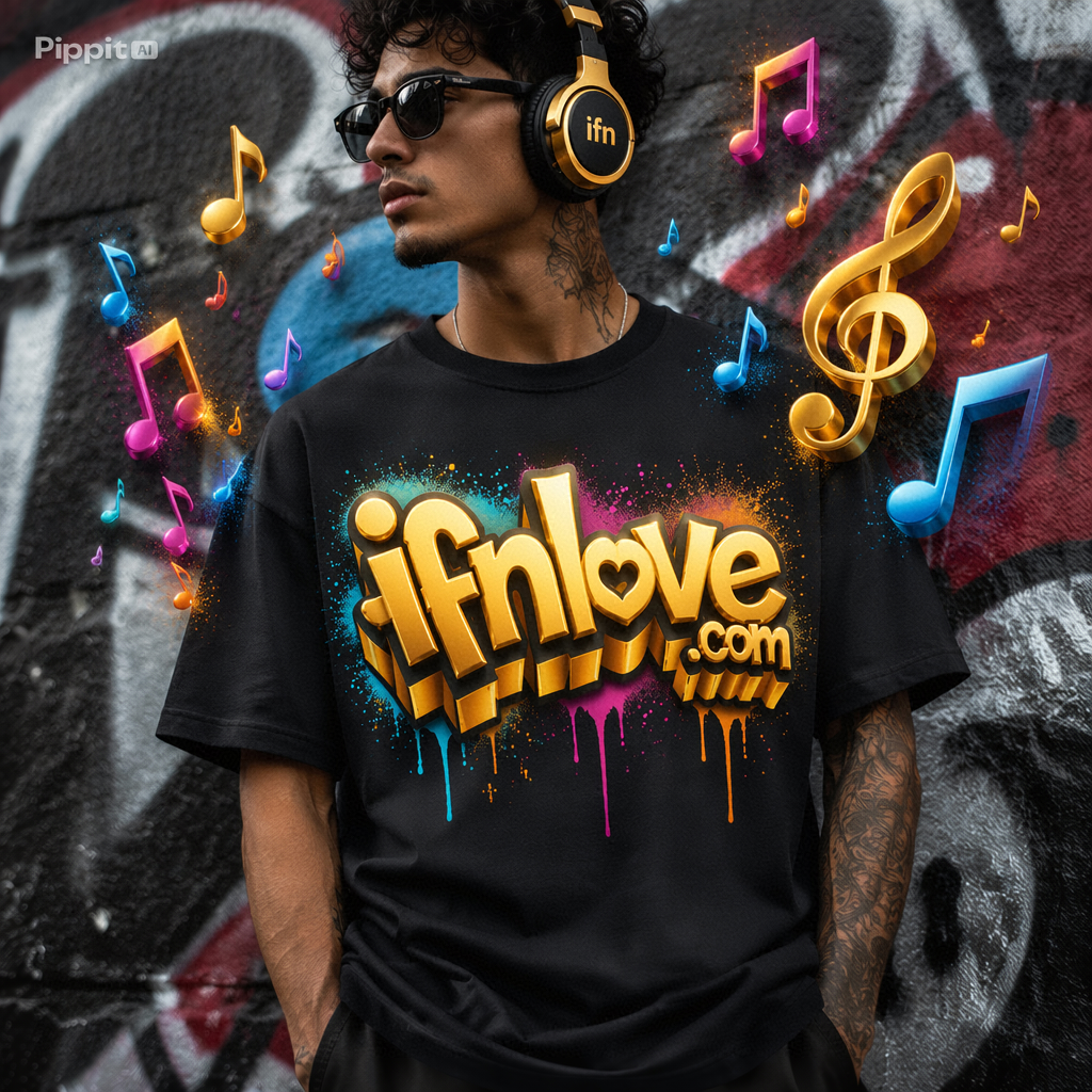 short IF'NLove t shirt